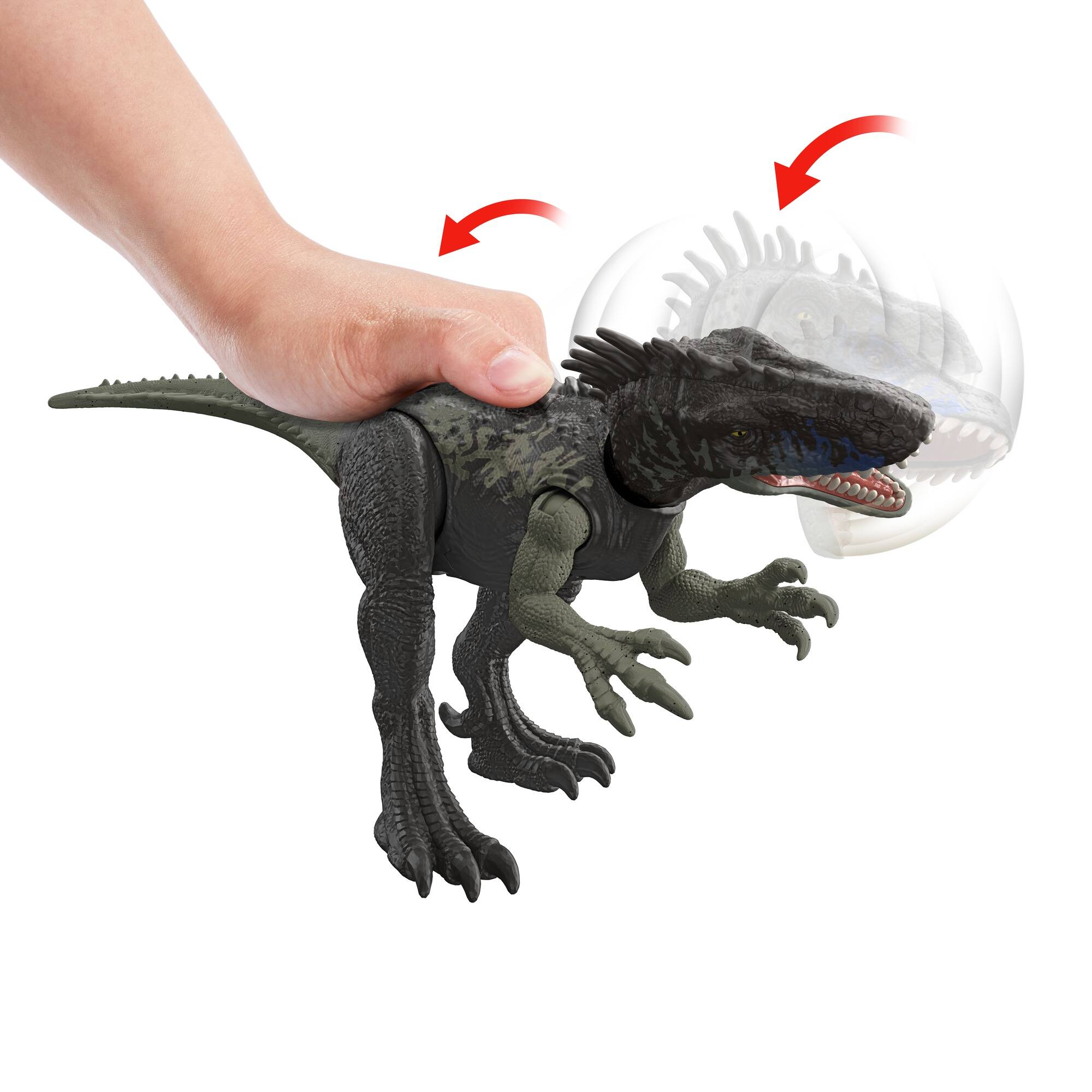 Alt View 11. Jurassic World - Wild Roar Dinosaur Sound and Attack Action Figure - Styles May Vary.