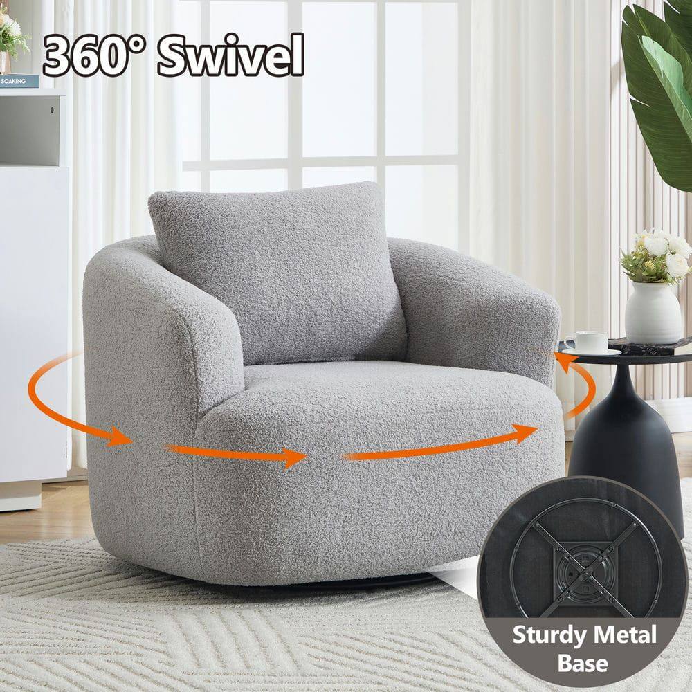 360° Swivel  
Sturdy Metal Base