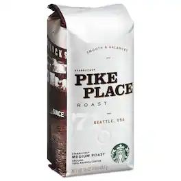 Starbucks - 1lb Bag Coffee Ground - Pike Place