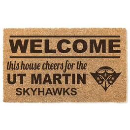Jardine - Tennessee-Martin Skyhawks 18" x 30" Welcome Doormat - Brown