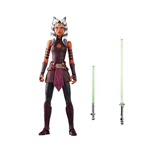 Star Wars - The Black Series Ahsoka Tano (Padawan), The Clone Wars 6-Inch Action Figures, Ages 4 and Up