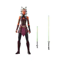 Star Wars - The Black Series Ahsoka Tano (Padawan), The Clone Wars 6-Inch Action Figures, Ages 4 and Up