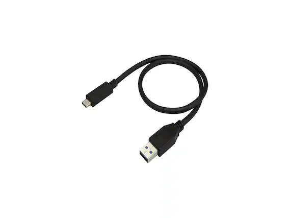 Front. StarTech.com - StarTech.com USB 3.1 to USB-C Cable, 1.6 ft, 10Gbps, M/M.