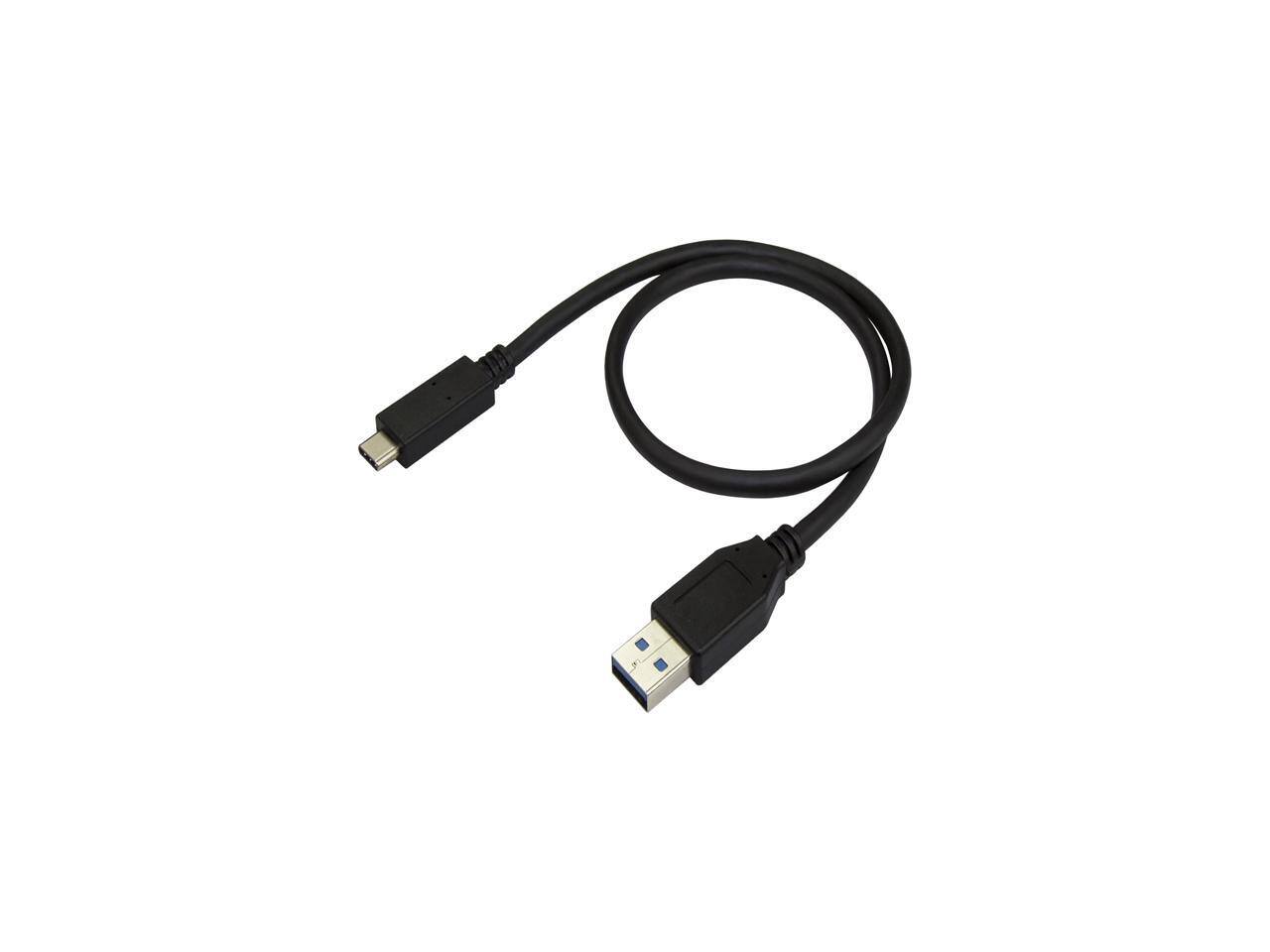 Front. StarTech.com - StarTech.com USB 3.1 to USB-C Cable, 1.6 ft, 10Gbps, M/M.