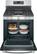 Alt View 13. GE - 5.0 Cu. Ft. Self-Cleaning Freestanding Gas Convection Range - Stainless Steel.