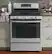 Alt View 14. GE - 5.0 Cu. Ft. Self-Cleaning Freestanding Gas Convection Range - Stainless Steel.