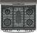 Alt View 15. GE - 5.0 Cu. Ft. Self-Cleaning Freestanding Gas Range.