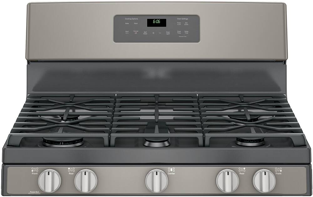 Alt View 1. GE - 5.0 Cu. Ft. Self-Cleaning Freestanding Gas Range.