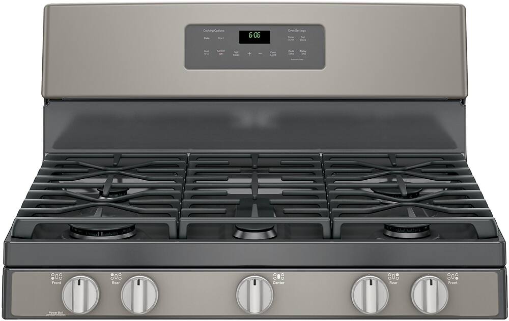 Best Buy GE 5.0 Cu. Ft. SelfCleaning Freestanding Gas Range Slate