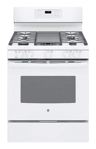 Ge 5 0 Cu Ft Self Cleaning Freestanding Gas Convection Range
