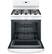 Alt View 12. GE - 5.0 Cu. Ft. Self-Cleaning Freestanding Gas Range - White.