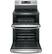 Alt View 12. GE - 6.6 Cu. Ft. Self-Cleaning Freestanding Double Oven Electric Convection Range.