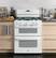 Alt View 18. GE - 6.8 Cu. Ft. Self-Cleaning Freestanding Double Oven Gas Convection Range.
