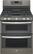 Front Zoom. GE - 6.8 Cu. Ft. Self-Cleaning Freestanding Double Oven Gas Convection Range.