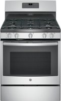 GE - 5.0 Cu. Ft. Self-Cleaning Freestanding Gas Range - Front_Zoom