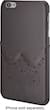 Cole Haan - Brogue Case for Apple® iPhone® 6 Plus and 6s Plus - Dark Roast - Larger Front