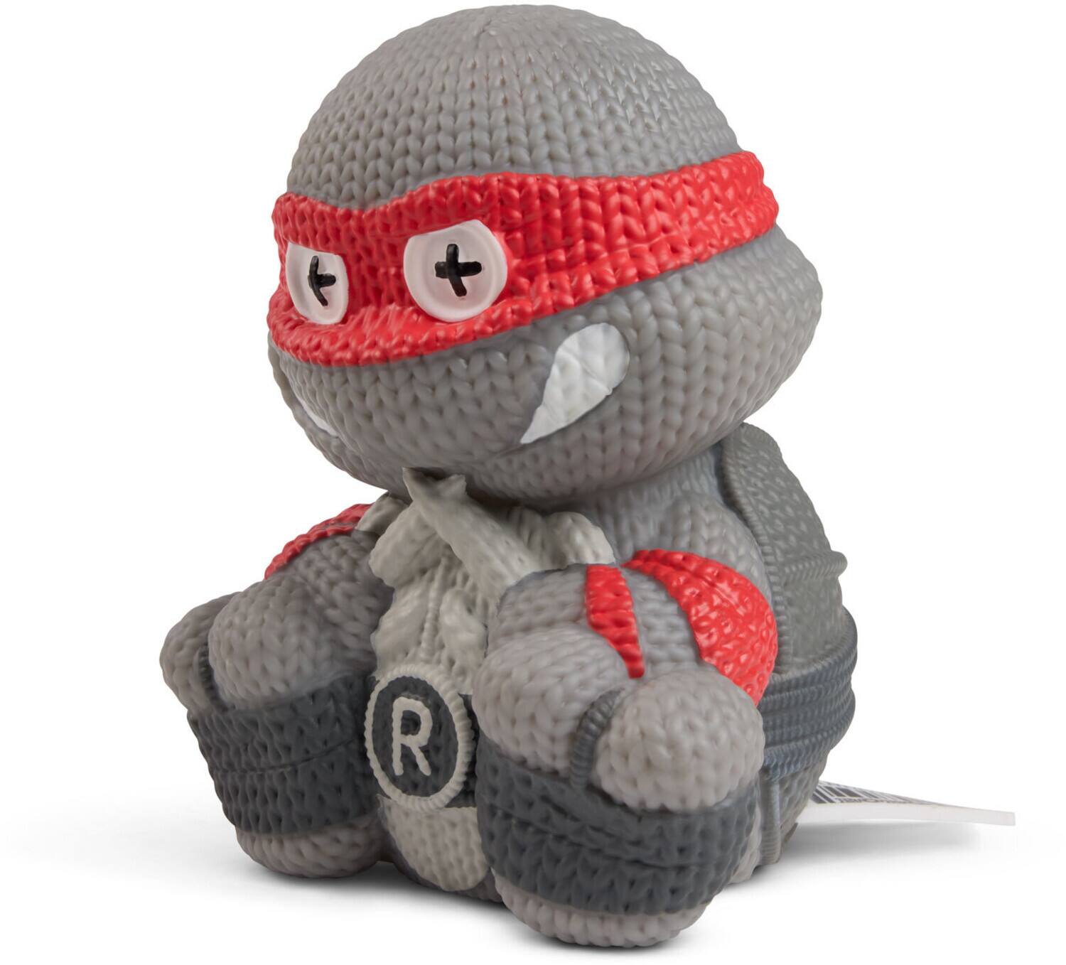 Alt View 1. Handmade by Robots - Teenage Mutant Ninja Turtles (TMNT) - Raphael Black & White Limited Edition Vinyl Figure   - COLLECTIBLES - Multicolor.