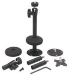 Front. PanaVise - Deluxe Micro Mount for Most Surveillance Cameras - Black.