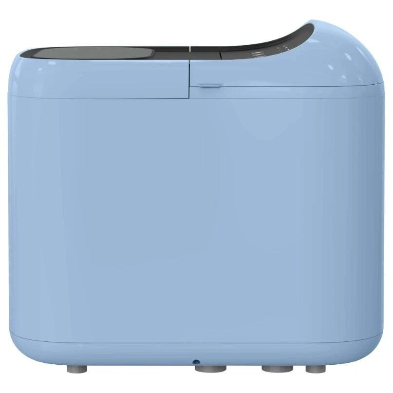 Alt View 1. Stock Preferred - Countertop Ice Maker, 33 lb per 24 h, Bullet Ice, Basket and Scoop - Blue - Blue.