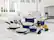 Alt View 11. Cuisinart - Classic 14-Piece Cookware Set - Blue.