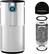 The image features a Shark Ionic Air Purifier, which has a 100% Auto Max Clean Sense. The air purifier is designed to provide efficient air purification and is accompanied by a filter and a fan. The filter is shown in the image, along with the air purifier and fan.