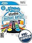 Front Detail. uDraw Studio: Instant Artist - PRE-OWNED - Nintendo Wii.