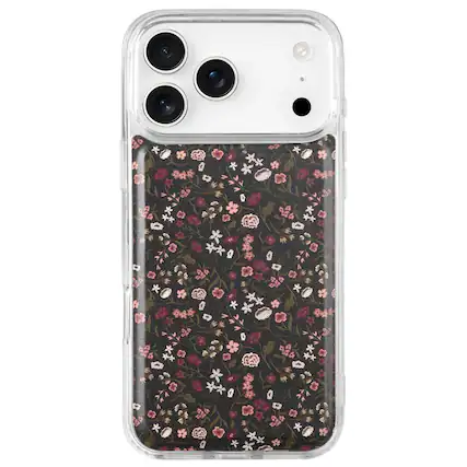 Front. Walli Cases - Walli Cases iPhone 17 Pro MagSafe Case - Twilight Blossom - Twilight Blossom.