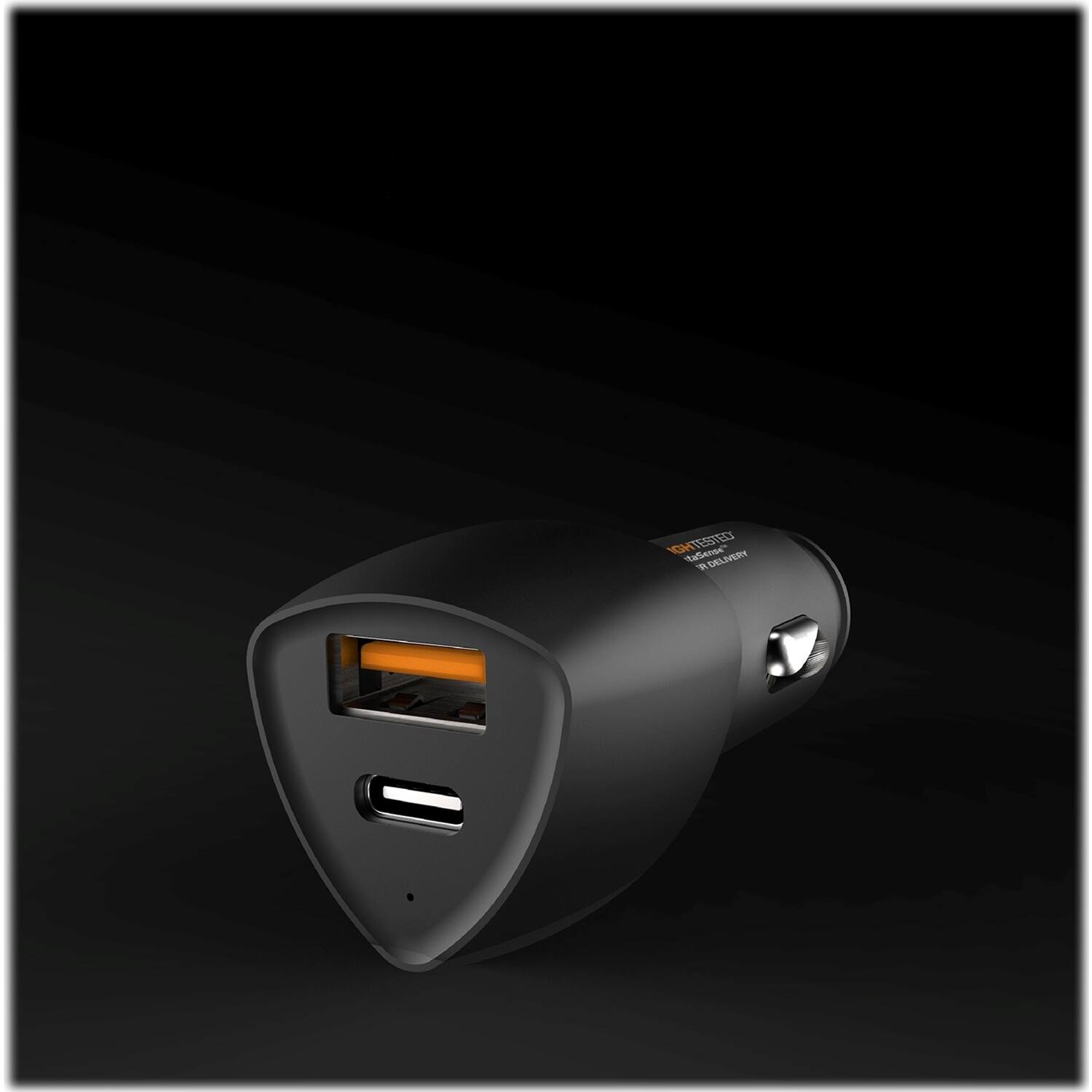 Alt View 12. ToughTested - 20W 6' Vehicle Charger - Black.