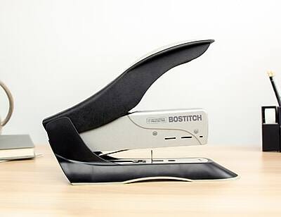 Alt View 5. Bostitch - Reduced-Effort Heavy Duty Desktop Stapler, 100-Sheet Capacity, Staples Included - Black.