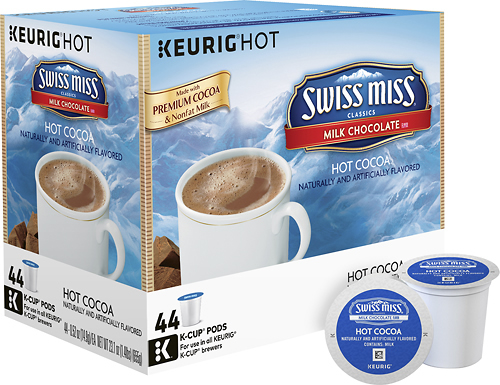 Swiss Miss - Milk Chocolate Hot Cocoa K-Cup Pods (44-Pack) was $29.99 now $19.99 (33.0% off)