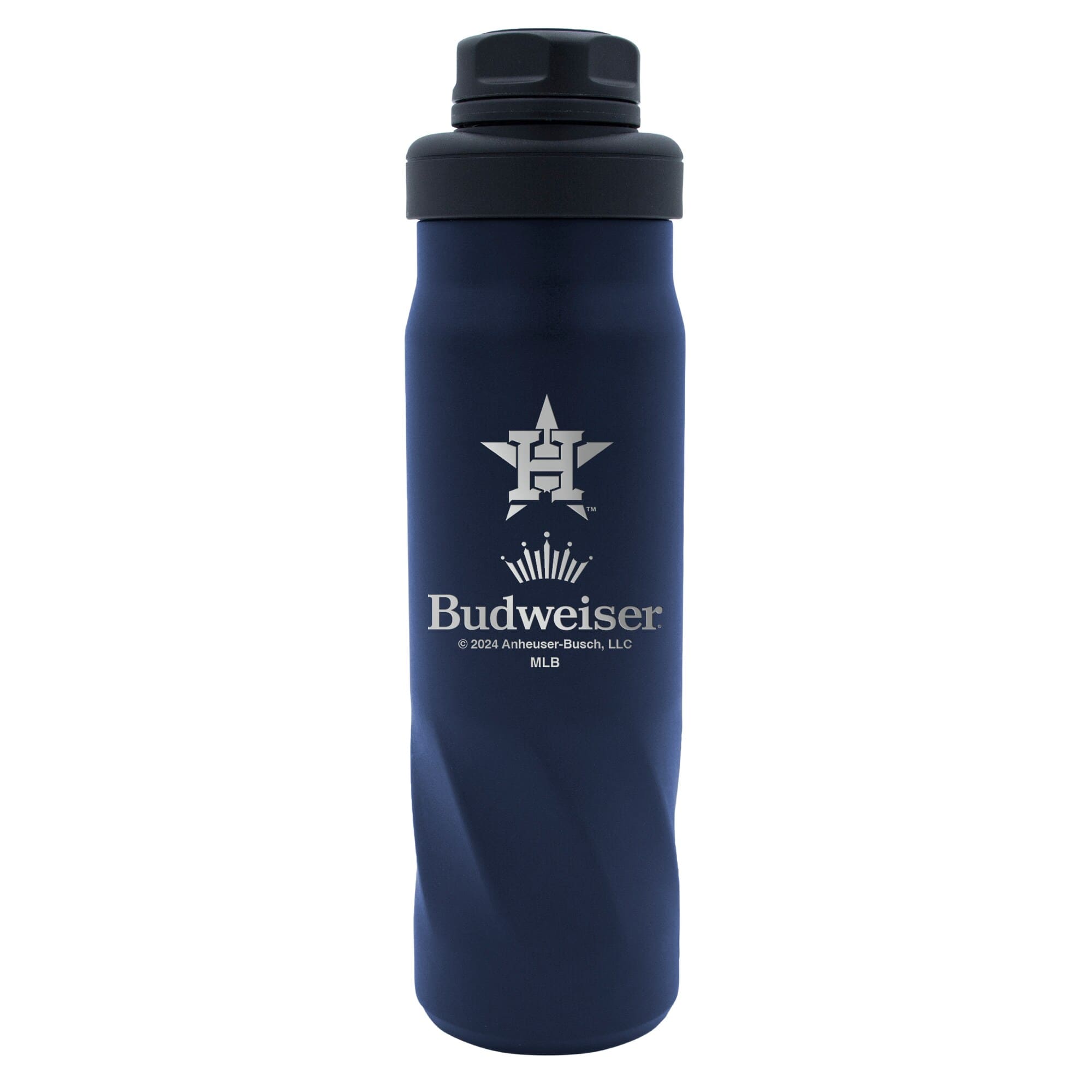WinCraft - Houston Astros 2024 MLB x Budweiser 20oz. Morgan Water Bottle - Multicolor