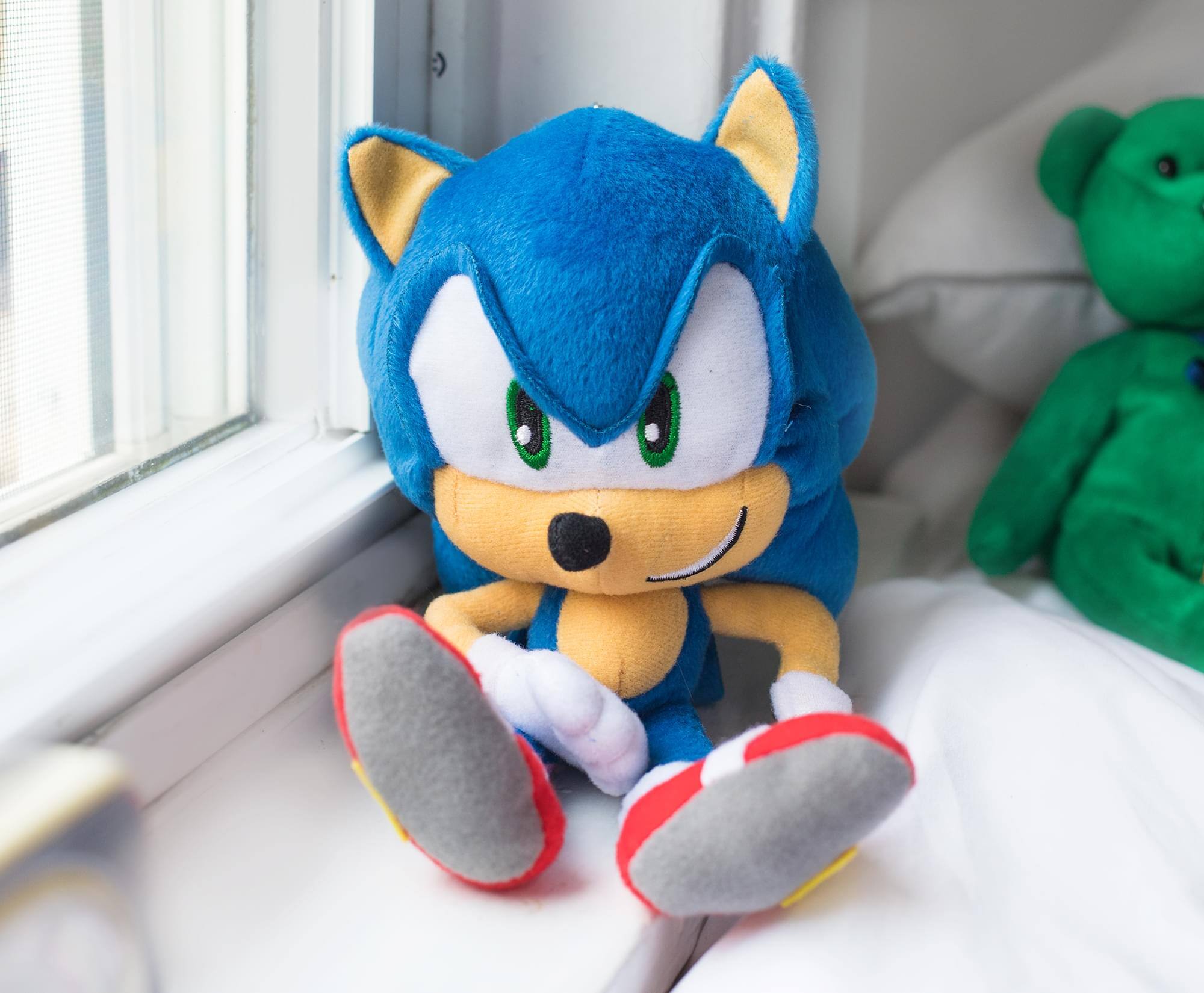 Alt View 10. Accessory Innovations Company - Sonic The Hedgehog Collector Plush Toy Clip-On | 8 Inches Tall - Blue.