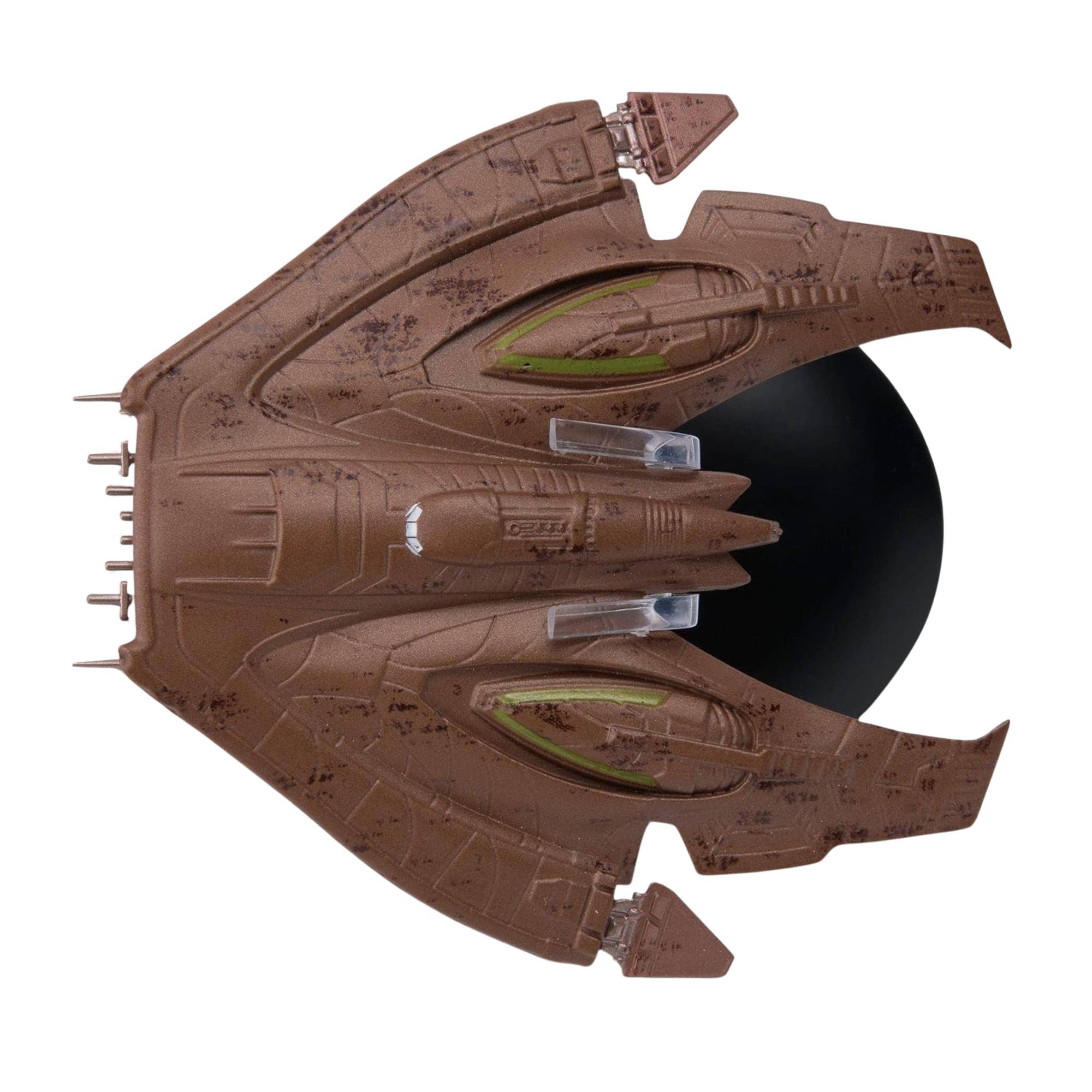 Alt View 5. Eaglemoss - Eaglemoss Star Trek Starship Replica | Nausicaan Fighter - Brown.