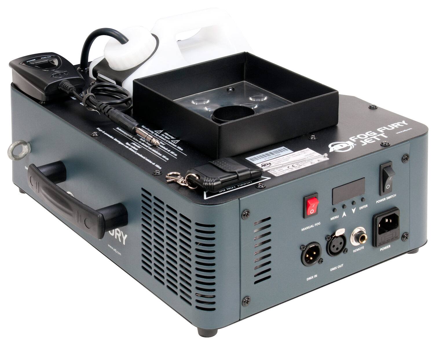 Front. ADJ - Fog Fury Jett Fog Machine - Multi.