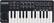 Front. Samson - Graphite m25 25-Key USB MIDI Controller - Black/Silver/White.
