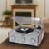 Alt View Zoom 12. Jensen - 3-Speed Stereo Turntable with AM/FM - Silver.