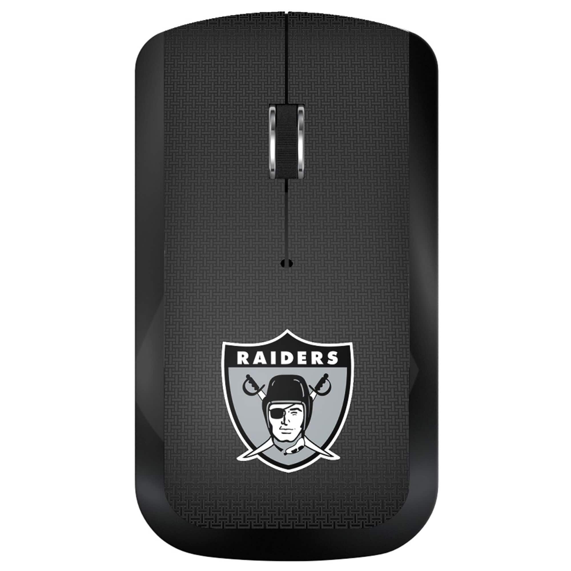 Keyscaper - Oakland Raiders Wireless USB Computer Mouse - Wireless - Black