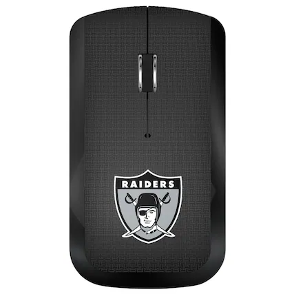 Front. Keyscaper - Oakland Raiders Wireless USB Computer Mouse - Black.