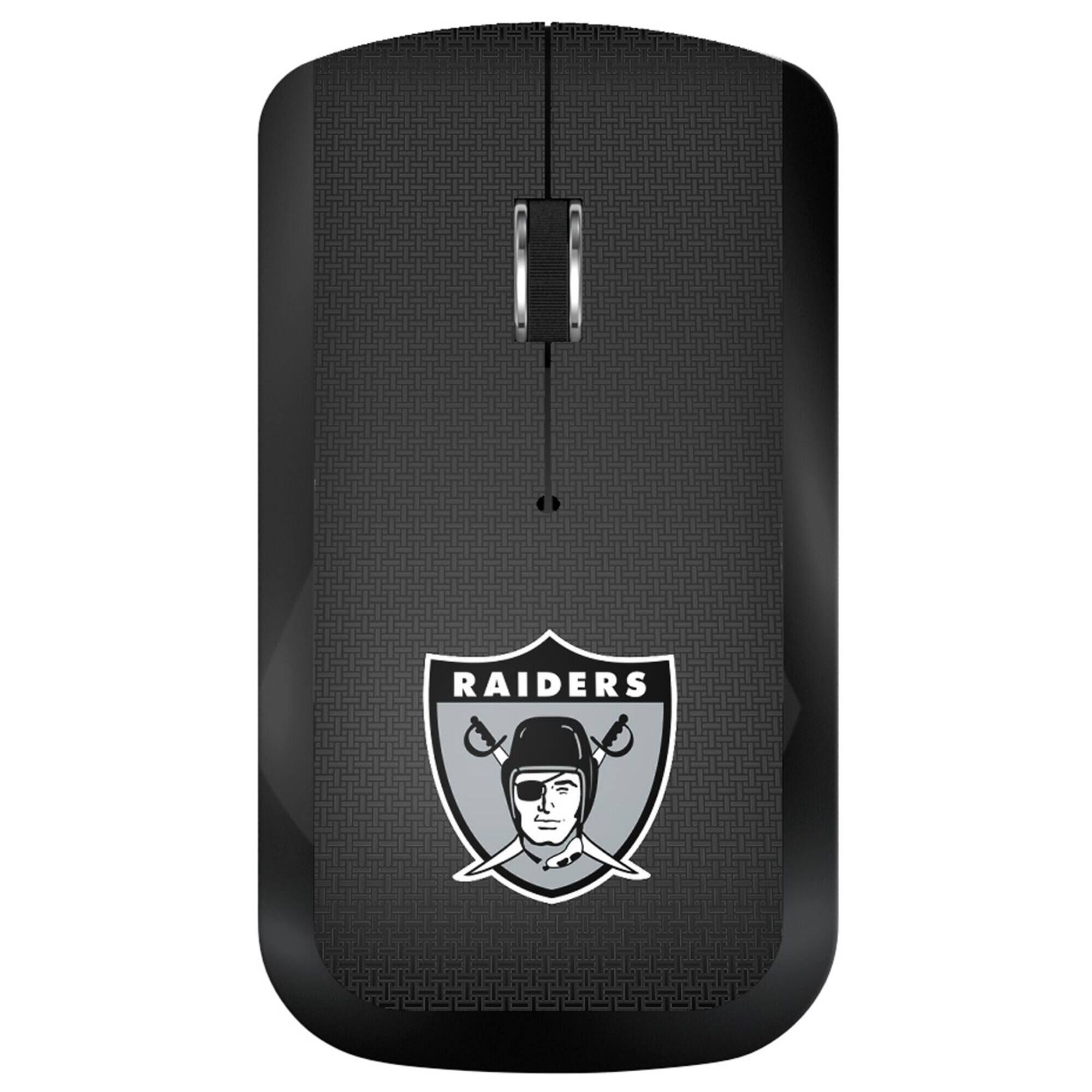 Front. Keyscaper - Oakland Raiders Wireless USB Computer Mouse - Black.