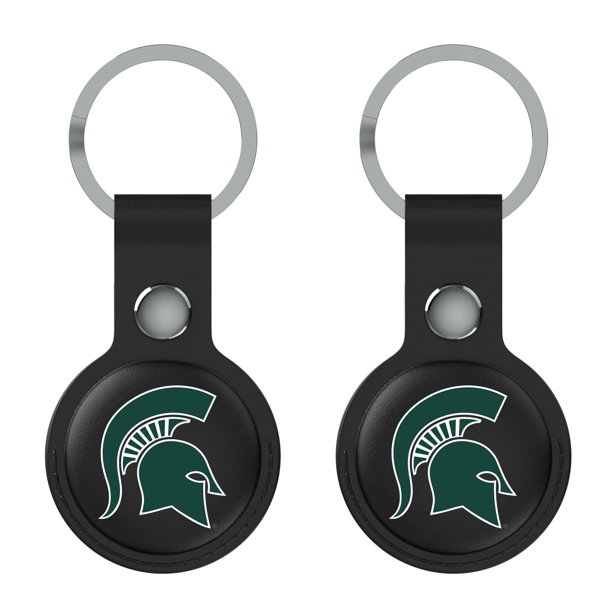Keyscaper - Michigan State Spartans Two-Pack AirTag Holders - No Size - Black price history on PriceWatchPro