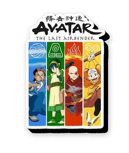 NMR Distribution - Avatar The Last Airbender Elements Funky Chunky Magnet - Yellow
