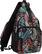 Front. mosiso - Sling Bag Crossbody Shoulder Bag Travel Hiking Daypack Chest Bag with Front Square Pocket&USB Charging Port - Creative Plant Leaves.