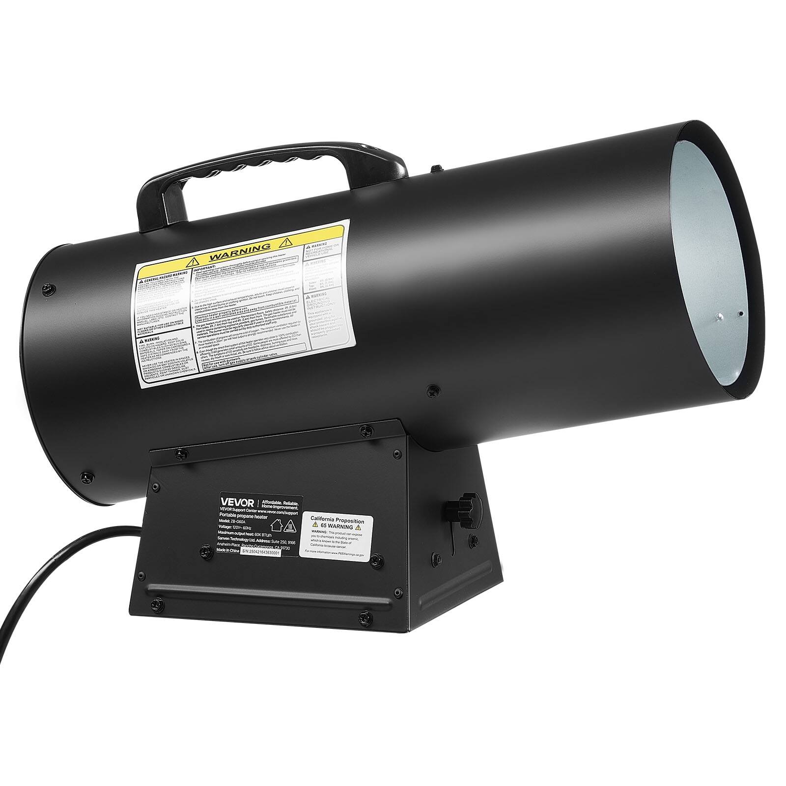 WARNING - VEVOR - 1000W LED Work Light - California Proposition 65 - MARINE A