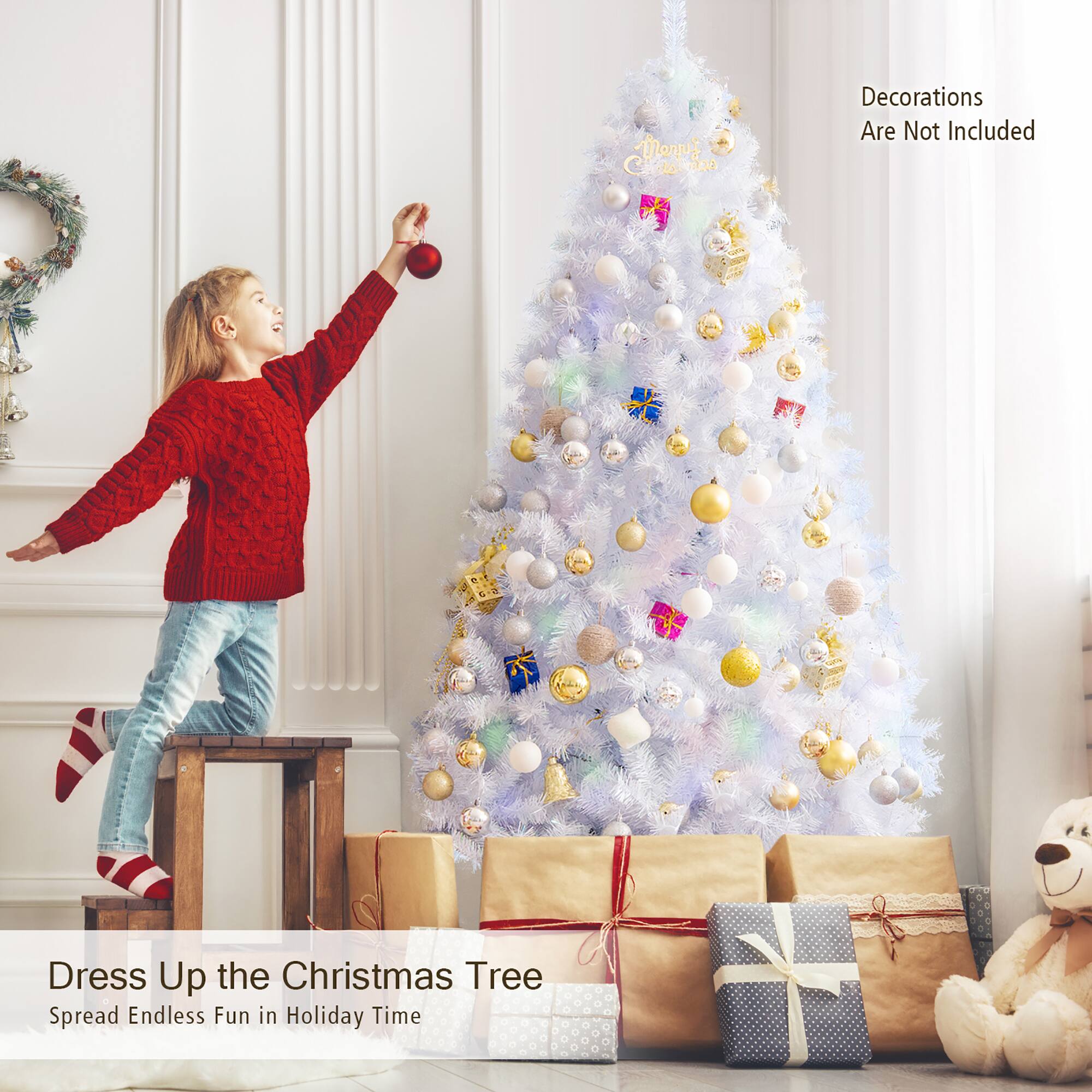 Manu Ch C 1pa Dress Up the Christmas Tree Spread Endless Fun in Holiday Time Decorations Are Not Included
