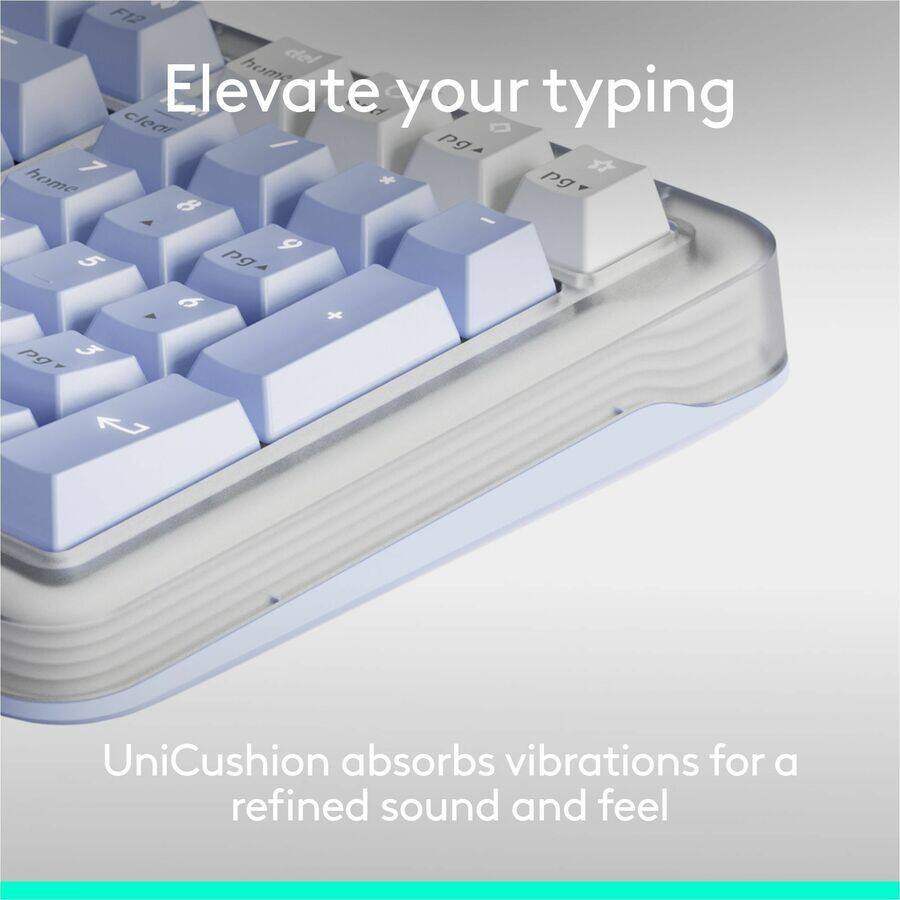 Elevate your typing

UniCushion absorbs vibrations for a refined sound and feel