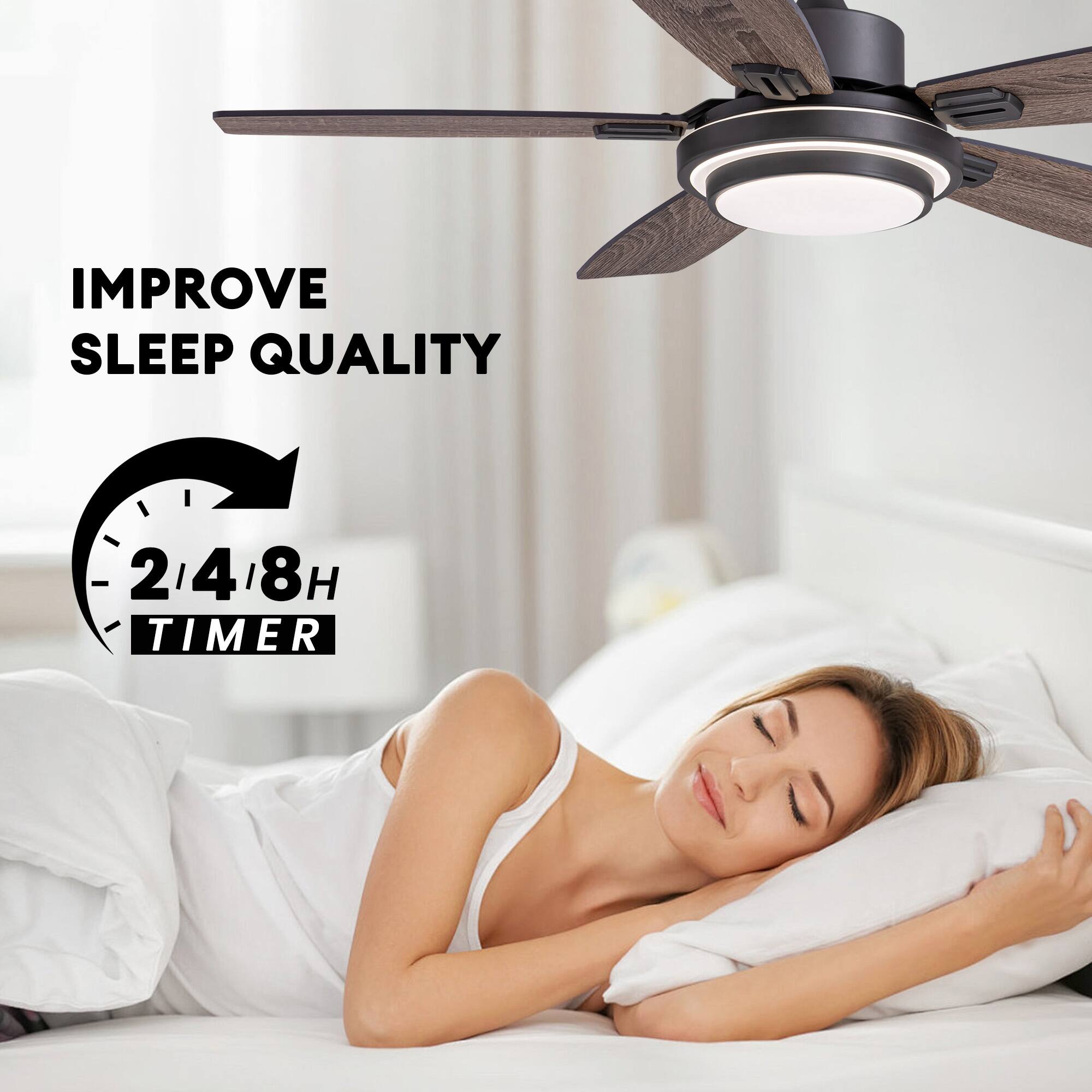 IMPROVE SLEEP QUALITY  
2/4/8H TIMER