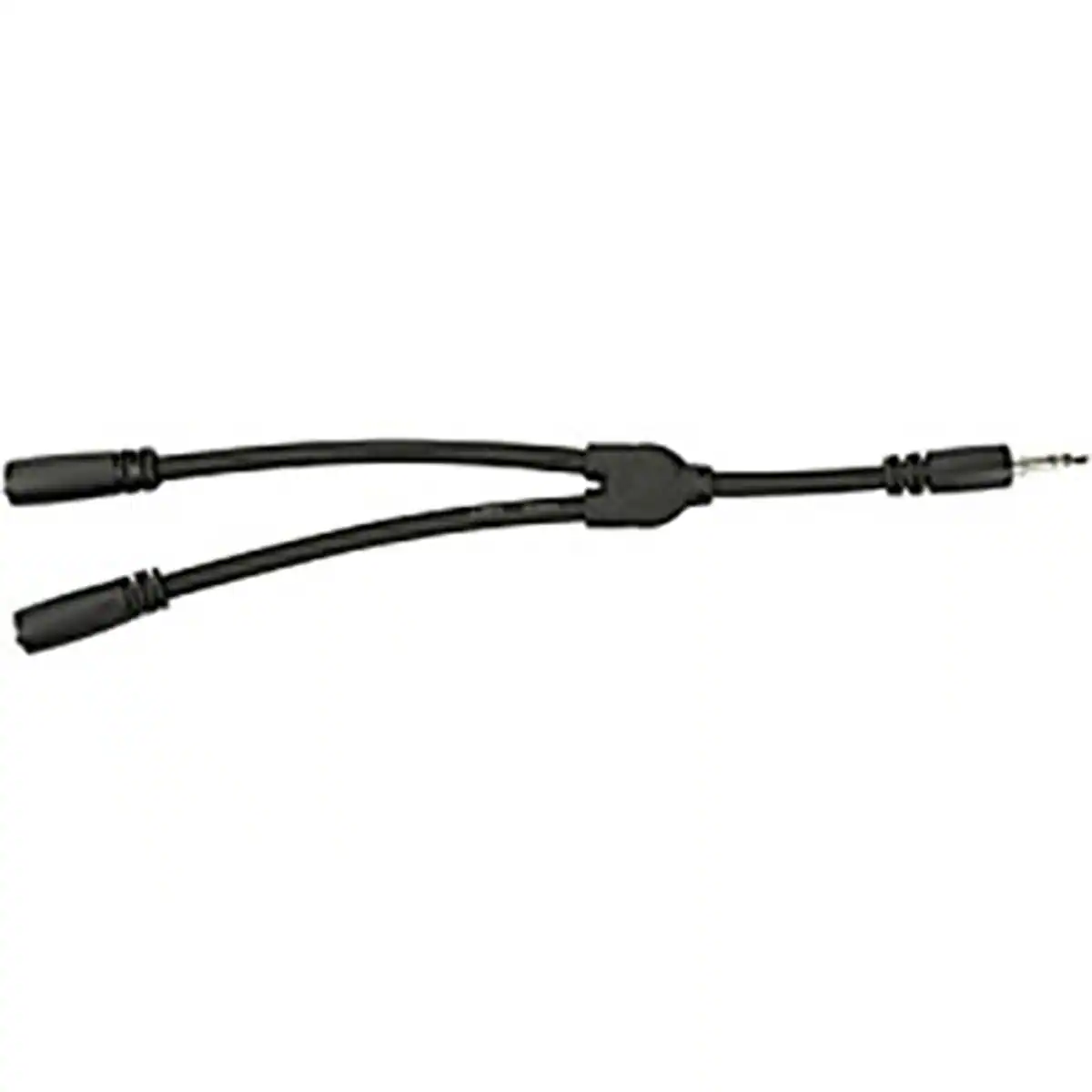 Front. Pig Hog - Pig Hog 6" Stereo 3.5mm Male to Dual 3.5mm Female Y Cable.