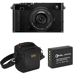 Bundle - Fujifilm - X-E5 Camera with XF 23mm f/2.8 R WR Lens, w/Bag