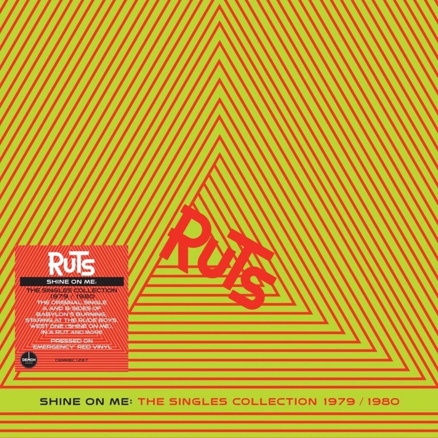 Ruts - Shine On Me: The Singles Collection 1979-1980 - 140-Gram 'Emergency Red' Translucent Colored - VINYL LP price history on PriceWatchPro