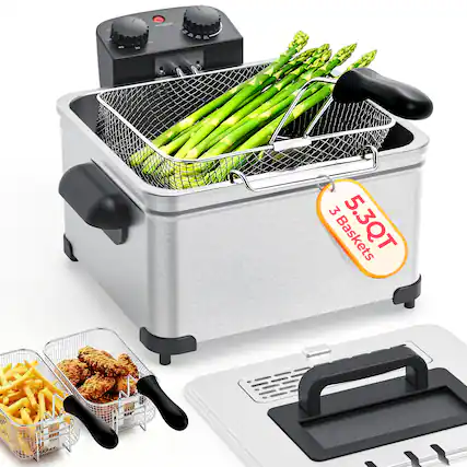 - Poblano 3 Baskets 5.3QT